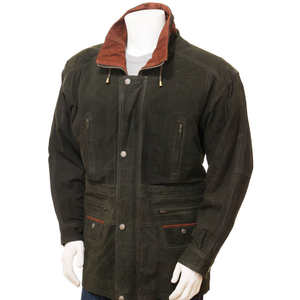 Chaqueta de Cuero Genuino Estilo Bomber, Ajustada, a la Moda, para Adultos, para la Temporada de Invierno - Product Image 1