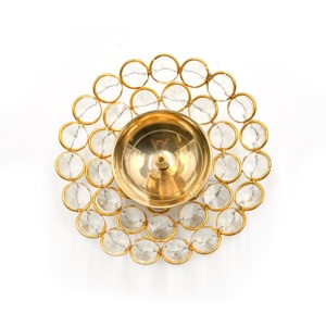 Latón Akhand Diyas Pooja Accesorios Diwali Diyas para Pooja Home Decor - Product Image 1