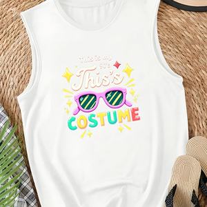 Lunettes de soleil Ceci est mon costume des années 90 Gilet décontracté pour femme - Product Image 3