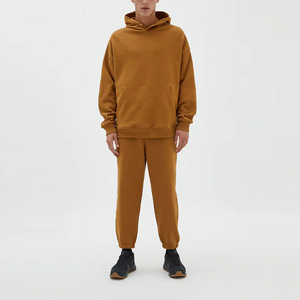 Mens casual baggy tracksuit soft fabric <b>athletic</b> outfit for workout gym sports training running and modern street style look - Product Image 2