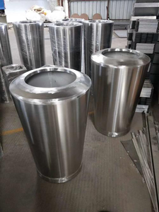 Macetas de Metal con Acabado Bronce Antiguo, Estilo Victoriano, Macetas Grandes de Acero Inoxidable para Decoración de Porche, Entrada y Jardín - Product Image 5