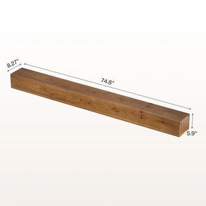 Mensola per Caminetto a Parete, Espositore Fluttuante con Tocco Decorativo per l'Arredamento Domestico - Product Image 6