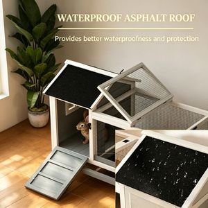 Recinto per Piccoli Animali, Gabbia Personalizzata con Motivo Solido, Recinzione per Animali Domestici in Acciaio Durevole con Chiusura a Bottone in Plastica per Polli, Conigli, Cani e Altri Animali - Product Image 4