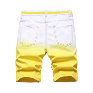<b>Mens</b> Loose Fit Denim Shorts Casual Jeans Shorts Street Style Summer - Product Image 2