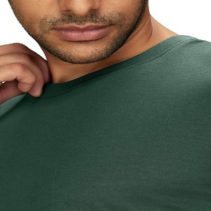 Plain Blank OEM Custom Logo Design Solid <b>100</b>% <b>Polyester</b> Breathable O-Neck Casual Summer Men T-<b>shirt</b> - Product Image 5