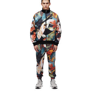 Ensemble de survêtement de sport d'été pour homme, léger, à séchage rapide, 100% polyester - Product Image 4