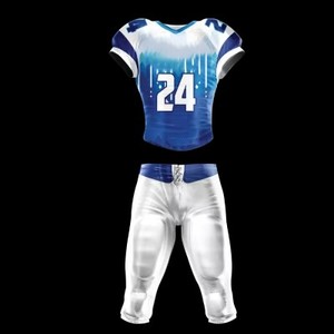 Uniforme de Fútbol Americano al por Mayor 2026 de Alta Calidad, Cómodo, con el Mejor Diseño, Totalmente Sublimado, Uniforme de Flag Football OEM - Product Image 5