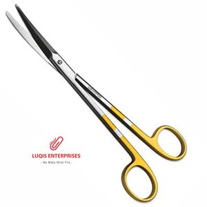 Tijeras de Levantamiento Facial Kaye, Curvas, Dentadas, de Carburo de Tungsteno, Instrumento Quirúrgico de Acero Inoxidable, Herramienta Cosmética de Precisión - Product Image 4