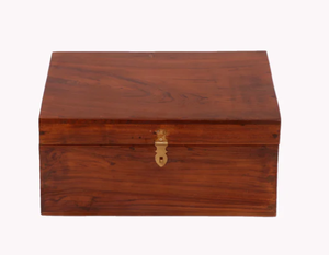 Boîte de rangement pour bijoux en bois avec tiroir, organiseur de bagues, boucles d'oreilles et accessoires pour femmes - Product Image 2