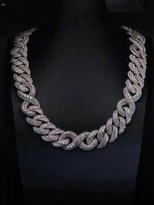 Luxury <b>Iced</b> <b>Out</b> Cuban Link <b>Chain</b> Necklace Lab Grown Diamond Hip Hop <b>Chain</b> for Men Custom Diamond Jewellery - Product Image 1