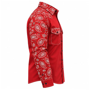 Chemise de travail FR en coton 100 % pour hommes, respirante et résistante aux flammes, pour la soudure industrielle (vente en gros) - Product Image 5
