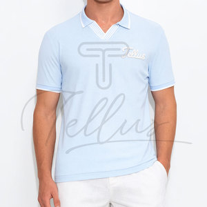 เสื้อโปโลผู้ชายดีไซน์โดดเด่น ราคาขายส่ง รุ่นใหม่ล่าสุด แห้งเร็ว - Product Image 5