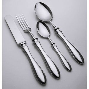 Ensemble de couverts élégants et robustes en acier inoxydable pour table à manger, cuisine, restaurant, hôtel, restauration - Product Image 1