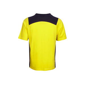 เสื้อกั๊กนิรภัยแบบกำหนดเองสำหรับงานก่อสร้าง มาตรฐาน ANSI Class 1 กันน้ำ ทนทาน มองเห็นได้ชัดเจน แขนสั้น สำหรับผู้ชาย คุณภาพสูง 100% - Product Image 4