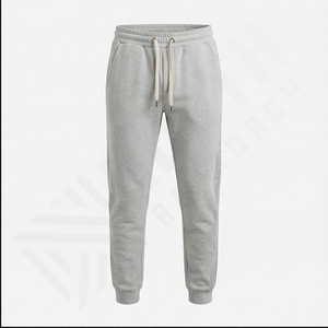 กางเกงวอร์มผ้าฝ้ายขาบานแบบหลวมสำหรับผู้ชายกางเกงวิ่งจ็อกเกอร์สำหรับผู้ชาย - Product Image 2