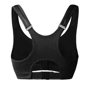 Cloud Hide Sujetador deportivo para mujer, Top corto de yoga push-up, Chaleco deportivo, Ropa deportiva, Tallas grandes, Venta al por mayor, Sujetador de yoga con cremallera para mujer - Product Image 4