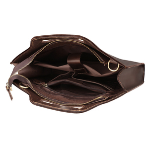 Maletín de cuero con compartimento para zapatos, bolsa de viaje con cierre de cremallera, maletín para portátil negro, maletín de negocios con múltiples bolsillos. - Product Image 3