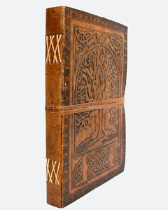 Engraved Tree of Life Leather Journal Handmade Notebook Vintage Diary for Writing Sketching Travel and Journaling - Product Image 4