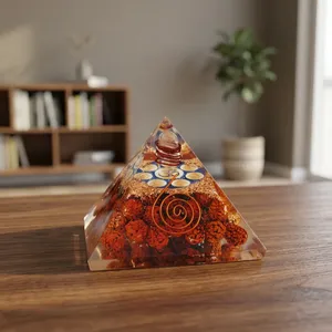Rudraksh – pyramide Orgonite originale, symbole Om, grossiste et fabricant de produits orgones - Product Image 4