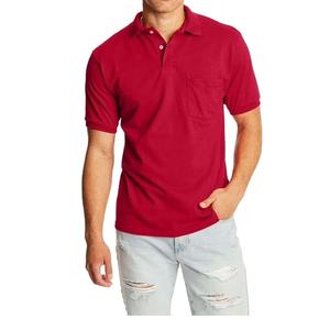 Coton pour hommes de haute qualité pour polo avec logo brodé imprimé personnalisé respirant tricoté grande taille couleur personnalisée - Product Image 3