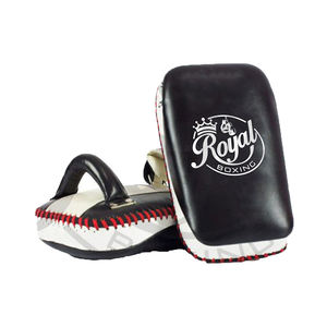 Almohadillas tailandesas de boxeo de cuero PU suave con logotipo de MMA personalizado para fitness y equipo de entrenamiento de Muay Thai - Product Image 1