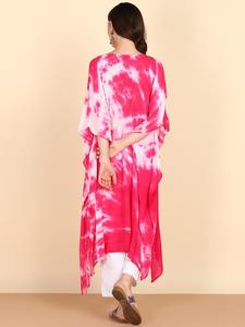 High Quality Designer Solid Rayon Sweetheart Neck 3/4 Sleeve Regular Fit Casual <b>Summer</b> Washable Daily Wear - Product Image 2