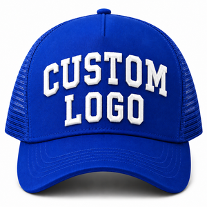 Custom Logo Trucker Hats Bulk Mesh Snapback Caps 5 Panel Adjustable Trucker With Embroidery <b>Patch</b> Private Label Headwear Factory - Product Image 2