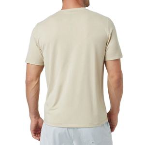 Meilleure vente de haute qualité Slim Drop Shoulder Blend 260 Gsm Quick Dry Crew Neck Sport Gym T-shirt vierge pour hommes - Product Image 3