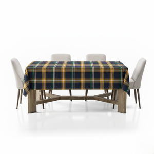 Mantel de algodón Premium para mesa de comedor Diseño elegante suave duradero y resistente a las arrugas para fiestas de cocina - Product Image 3