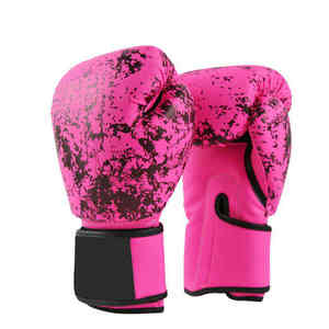 Guantes de Boxeo de Cuero Genuino de Primera Calidad, Color Personalizado, Transpirables y Cómodos, Cierre de Gancho y Bucle, Precio Bajo al por Mayor - Product Image 2
