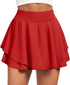 Hot Selling Workout Sports Running Athletic <b>Skirt</b> Women <b>Tennis</b> <b>Skirt</b> <b>Pleated</b> <b>Skirts</b> With Pockets - Product Image 1