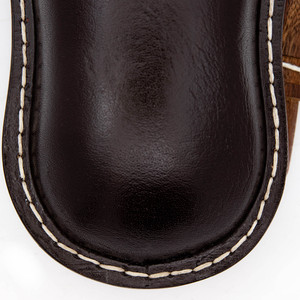 Gourde médiévale de haute qualité en cuir de vache véritable, fabriquée à la main, gourde historique en cuir pour boisson - Product Image 5