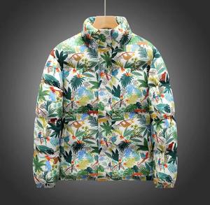 Veste matelassée à capuche pour homme, coupe-vent, décontractée, hiver, doublure polaire épaisse, rembourrage en polyester 220g, fermeture éclair sur le devant, motif à carreaux - Product Image 2