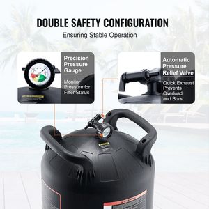 525 mq. Filtro a Cartuccia in Legno per Piscine Interrate, Sistema di Filtrazione per Piscine Fuori Terra, Aggiornamento del Sistema di Filtraggio per Spa - Product Image 5