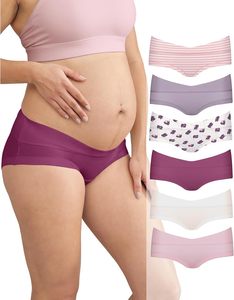 Braguitas de Maternidad para Mujer, Cómodas, Textura Suave, Cobertura Confiable, Fácil Cuidado, Uso Diario Práctico, Venta al Por Mayor de Fábrica - Product Image 1