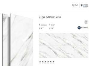 Azulejos de porcelana cristalina mate de diseño, 800x1600, 1200x1800, 750x1500 mm, azulejos de gran tamaño para paredes, pisos y elevaciones interiores modernos. - Product Image 3