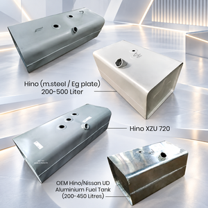 Nouveau réservoir de carburant diesel en aluminium pour Hino XZU 720 Nissan UD - Product Image 1