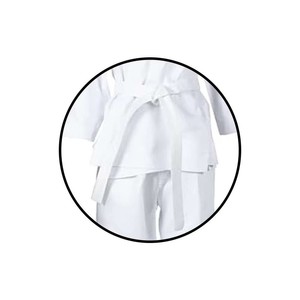 Kimono de Jiu-Jitsu BJJ personnalisé uni, logo brodé sur mesure, 450 GSM, tissage perlé, vêtements d'arts martiaux, fournisseurs en gros, OEM, ODM - Product Image 3