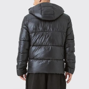 Cotton <b>Filled</b> Canvas Bomber <b>Jacket</b> Canada 01 Style Winter Stand Collar <b>Men's</b> and Women's Couple Parka Front Logo - Product Image 4
