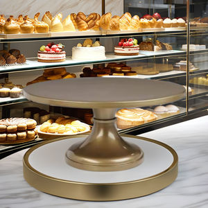 Soporte de Metal con Forma de Pastel de Boda, Color Dorado, Tamaño Personalizado para Hotel, Fiesta, Panadería, Uso, Boda, Diseño Específico, Novedad - Product Image 2