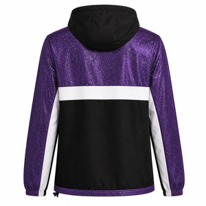 Custom Cheer Warm Up Set Athletic Personalized Jacket And <b>Pants</b> Outfit Glitter Embroidered Team Apparel For Girls <b>Dance</b> Practice - Product Image 2