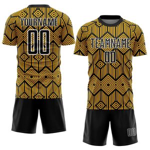 Conjunto de Uniforme de Fútbol Personalizado para Todas las Temporadas, Transpirable, de Manga Corta, sin Costuras, Unisex, Hecho en Pakistán - Product Image 1