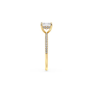 REYES IGI Certified CVD HPHT Lab Grown Diamond Engagement Ring in 14K Solid Gold Asscher Cut 1.29Ct Diamond Fine Jewelry - Product Image 5