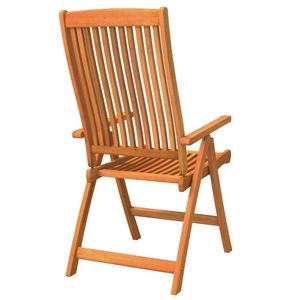 Set di 2 Sedie da Giardino in Eucalipto Naturale - Product Image 5
