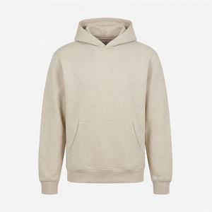 Sudadera con Capucha Oversize Lisa Teñida con Bordado, de Algodón, con Logotipo Personalizado por Impresión Puff, Venta al por Mayor, Color Personalizado - Product Image 1