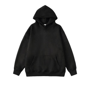 Sweat-shirt à capuche décontracté et ample pour homme, unisexe, avec impression de logo personnalisé, broderie, en gros, épais et uni, pour survêtement - Product Image 6