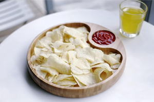 Bandeja de Servir de Madera Ecológica, Portavasos para Té y Café, Tabla para Aperitivos, Hecha a Mano, para Uso en el Hogar, Cocina, Restaurante, Cafetería - Product Image 2