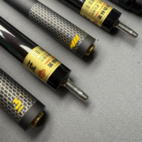 Queue de billard Premium Preoaidr Série 314 Black Tech en fibre de carbone avec pointe de 14 mm pour le jump et le break