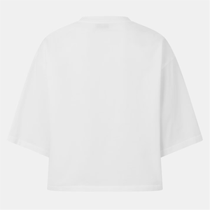 Blusa Casual de Mujer con Estampado de Hojas, Manga Corta, Cuello Redondo, Tela de Chifón, Ecológica, de Secado Rápido, Transpirable, para Todas las Estaciones, Cuello Alto Delantero - Product Image 6