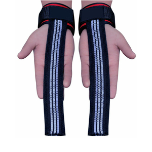 Bodybuilding & Power Lifting Neoprene/Cotton Customizable Color/Logo Power Straps for Home and Gym Use Power Strap High Quality - Product Image 3